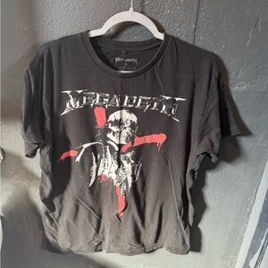 Men’s Megadeth Black Graphic T-Shirt for Men